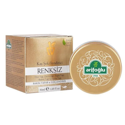 Arifoglu Clear Eyebrow Styling Gel 50ml Bottle - Arifoglu