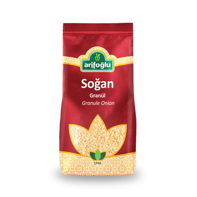 Arifoglu Granulated Onion 250g pouch - Arifoglu