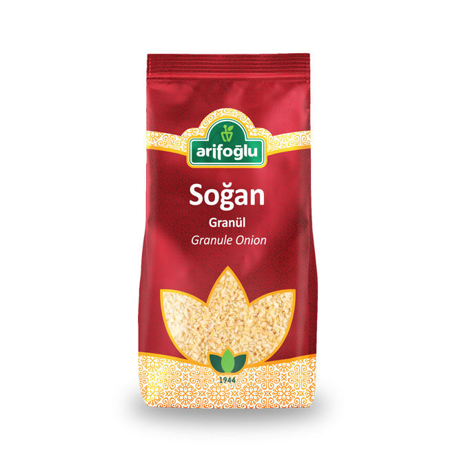 Arifoglu Granulated Onion 250g pouch - Arifoglu