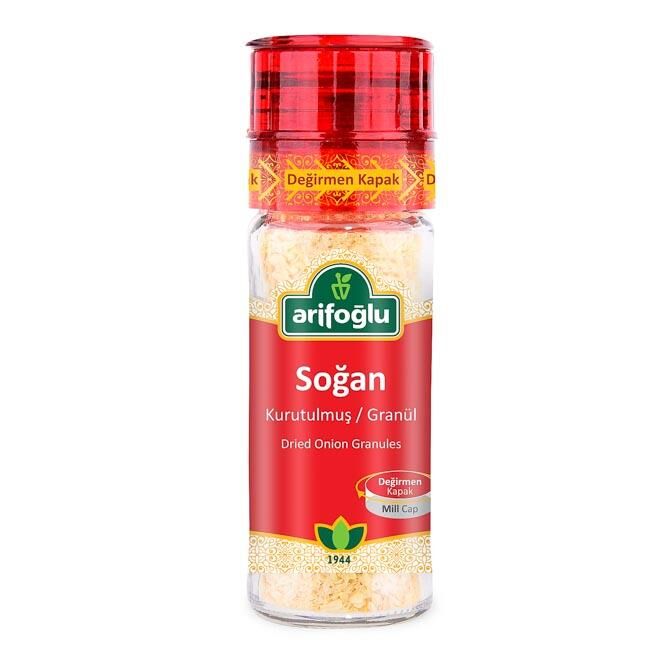 Arifoglu Granulated Onion Grinder 45g bottle - Arifoglu
