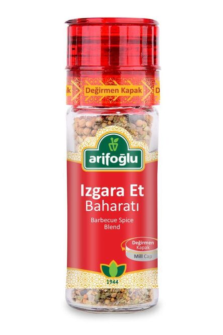 Arifoglu Grilled Meat Spice Mix Grinder 45g bottle - Arifoglu