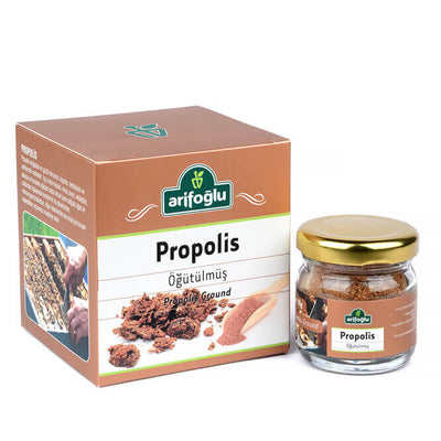 Arifoglu Ground Propolis Powder 20g Jar - Arifoglu