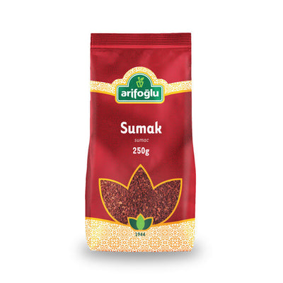 Arifoglu Ground Sumac 250g pouch - Arifoglu