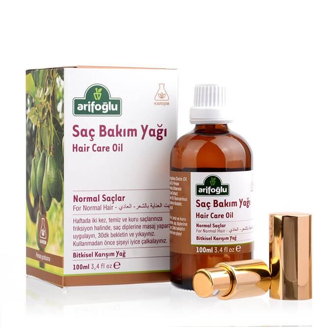Arifoglu Hair Oil for Normal Hair 100ml Bottle - Arifoglu