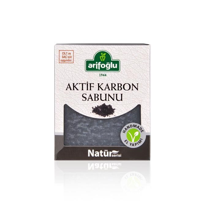 Arifoglu Handmade Activated Charcoal Soap 125g Bar - Arifoglu