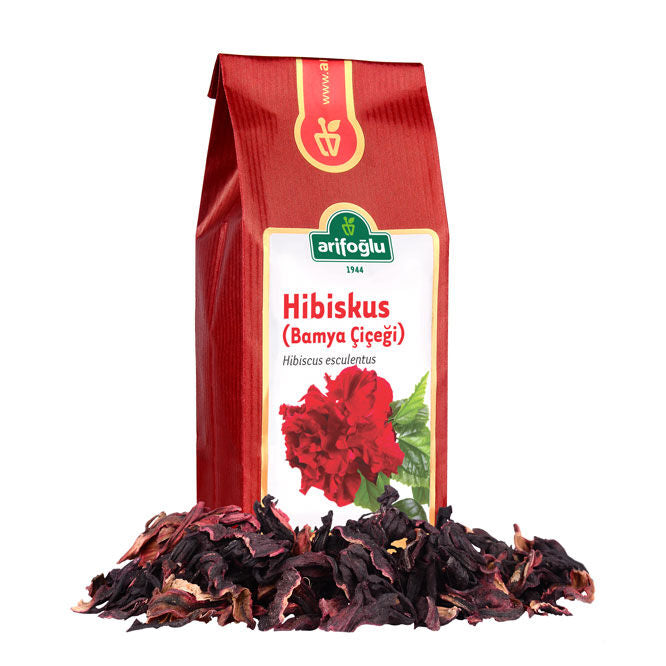 Arifoglu Dried Hibiscus Flowers 100g Pack - Arifoglu