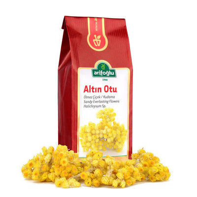 Arifoglu Dried Golden Flower Herbal Tea 40g Pack - Arifoglu