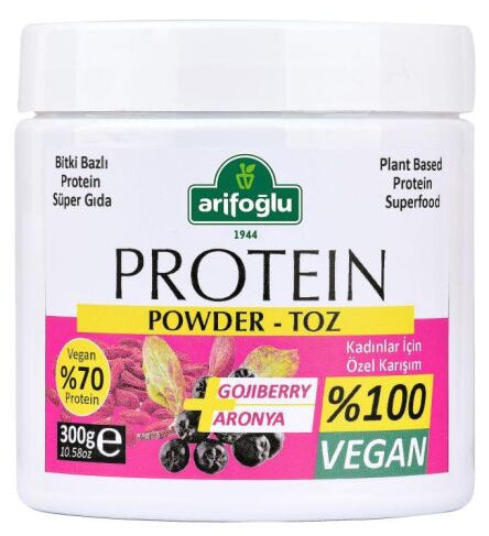 Arifoglu Plant-Based Protein Powder for Women 300g – Vegan Wellness - Arifoglu