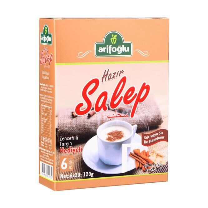 Translation missing: en.Arifoglu Instant Salep 6x20g Box - Arifoglu - accessibility.image_number 1