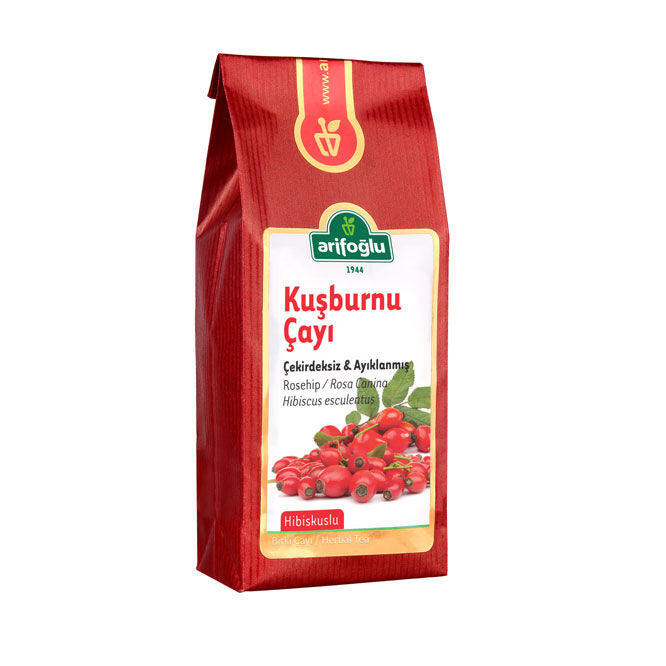 Arifoglu Rosehip Hibiscus Herbal Blend 150g Pack