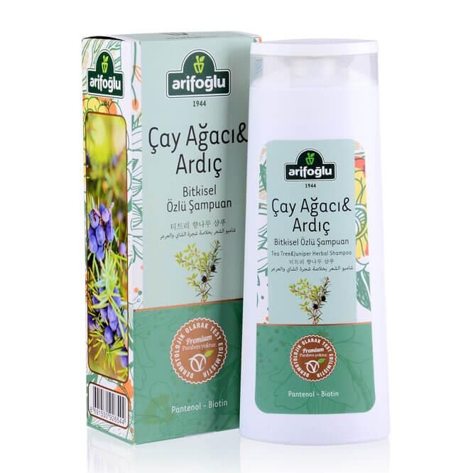 Arifoglu Herbal Tea Tree and Juniper Shampoo 400ml Bottle