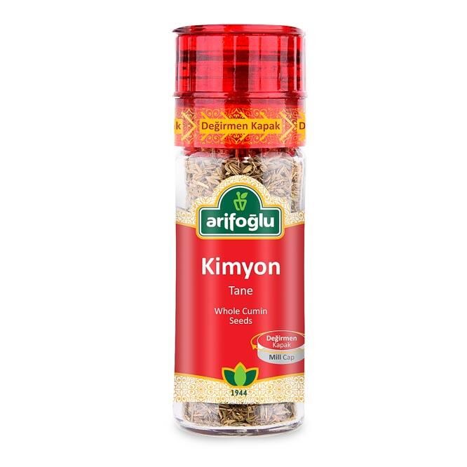 Arifoglu Whole Cumin Seeds Grinder 50g bottle - Arifoglu