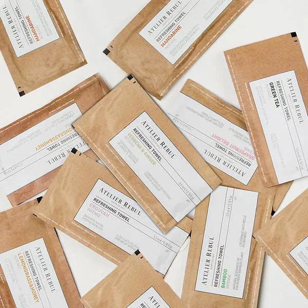 Translation missing: ar.Atelier Rebul bamboo scented wet wipes 70 degrees pack of 100 - Atelier Rebul - accessibility.image_number 2