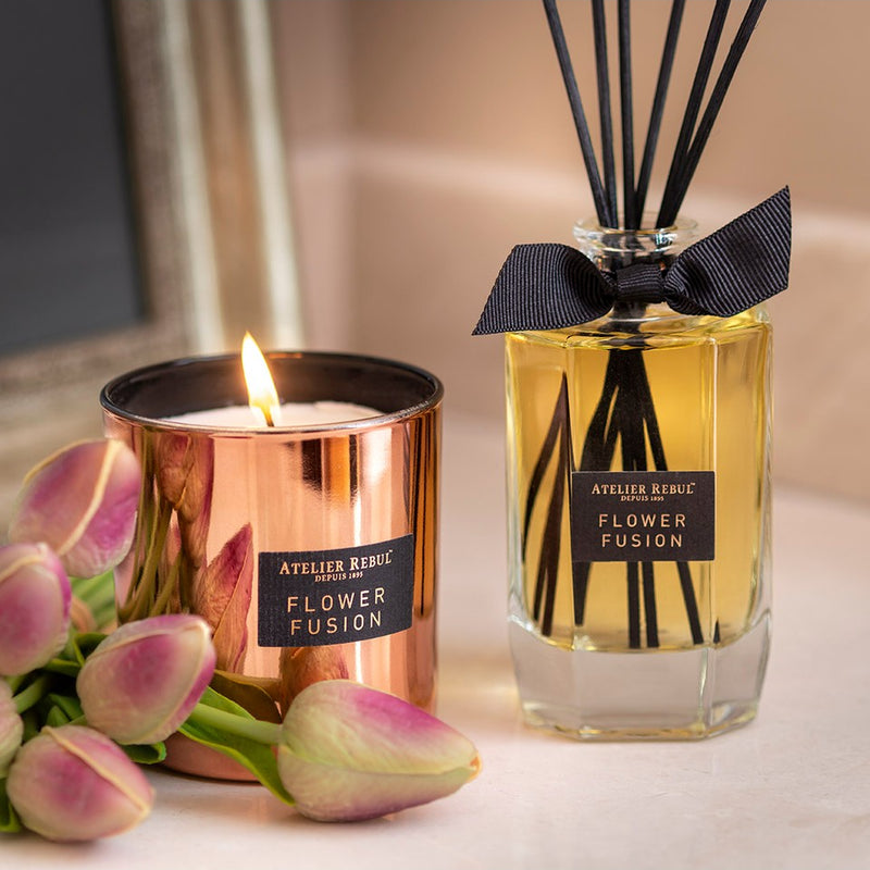 Atelier Rebul hemp leaves scented candle 210 g in glass jar - Atelier Rebul - Image 3