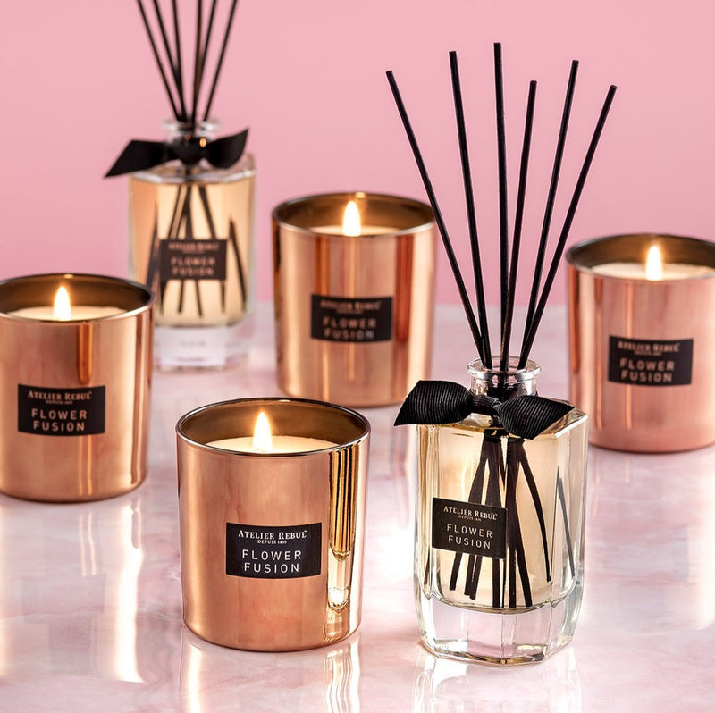 Atelier Rebul hemp leaves scented candle 210 g in glass jar - Atelier Rebul - Image 2