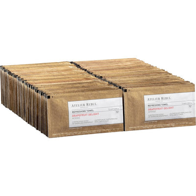 Atelier Rebul grapefruit scented wet wipes 70 degrees pack of 100 - Atelier Rebul