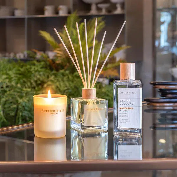 Translation missing: ar.Atelier Rebul tangerine scented candle 140 g in elegant glass jar - Atelier Rebul - accessibility.image_number 3