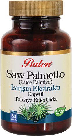 Balen Saw Palmetto & Nettle Extract 375mg 60 Capsules - Balen
