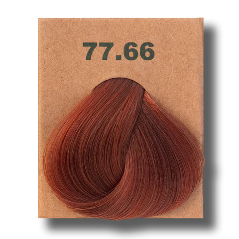 Translation missing: ar.BioMagic Hair Color Cream Cinnamon No: 77.66 packaging and product view - BioMagic - accessibility.image_number 2