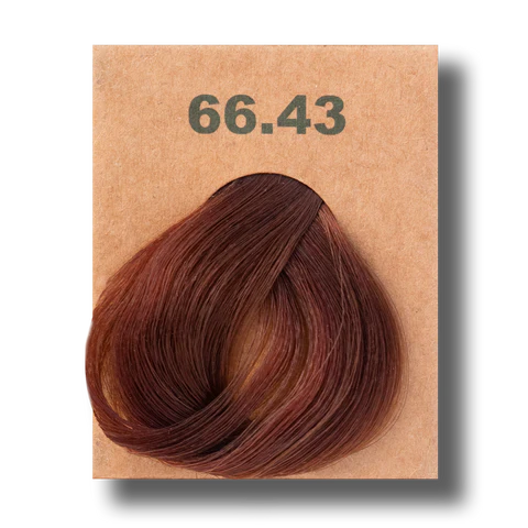 Translation missing: ar.BioMagic Hair Color Cream Dark Brown Red Copper No: 66.43 packaging and product view - BioMagic - accessibility.image_number 2