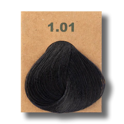 Translation missing: ar.BioMagic Hair Color Cream Deep Blue Black No: 1.01 packaging and product view - BioMagic - accessibility.image_number 2