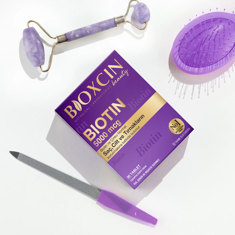 Bioxcin Biotin 5000mcg, 30 Tablets - Bioxcin - Image 2