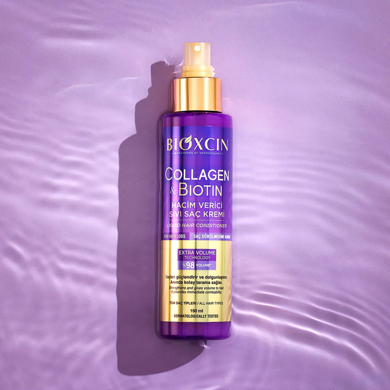 Bioxcin Collagen & Biotin Leave-In Hair Conditioner 150 ml packaging and product view - Bioxcin - Image 2
