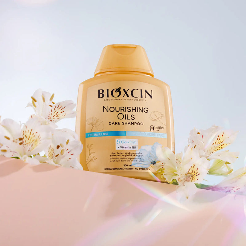 Bioxcin Nourishing Oils Hair Care Shampoo 300 ml packaging and product view - Bioxcin - Image 4