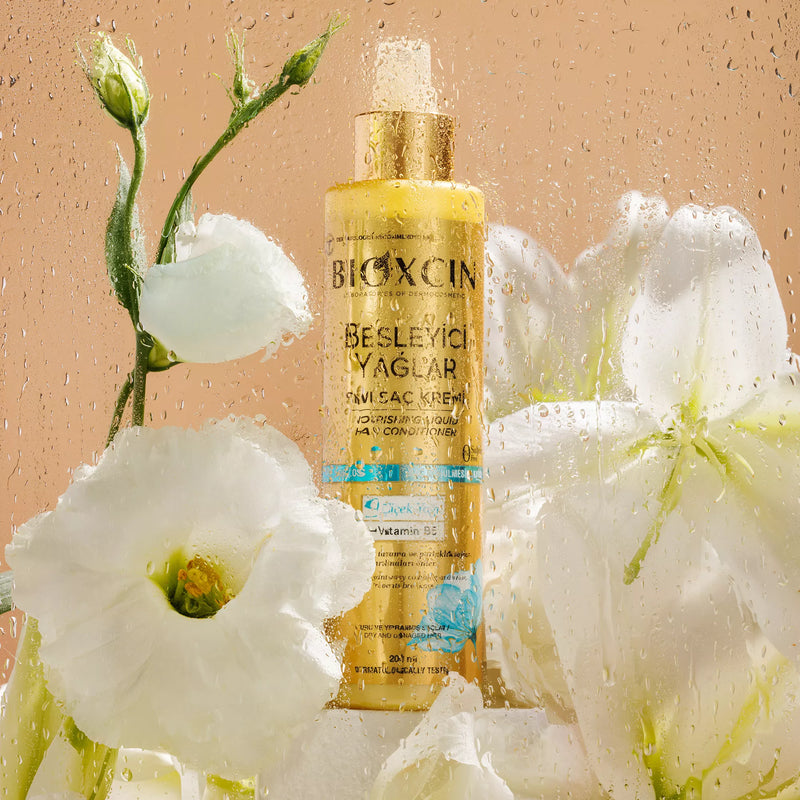 Bioxcin Nourishing Oils Leave-In Hair Conditioner 200 ml packaging and product view - Bioxcin - Image 3