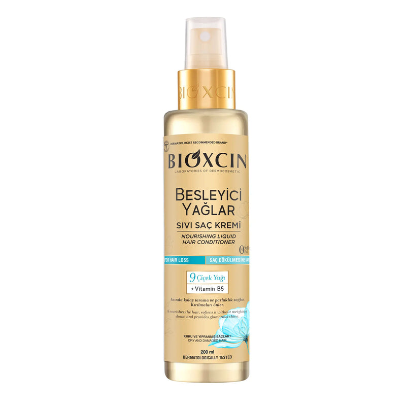 Bioxcin Nourishing Oils Leave-In Hair Conditioner 200 ml packaging and product view - Bioxcin - Image 1