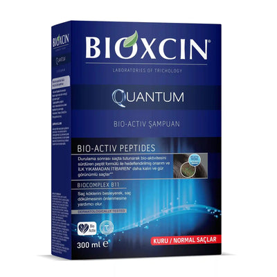 Bioxcin Quantum Volumizing Shampoo for Dry & Normal Hair – Herbal volumizing care shampoo - Bioxcin