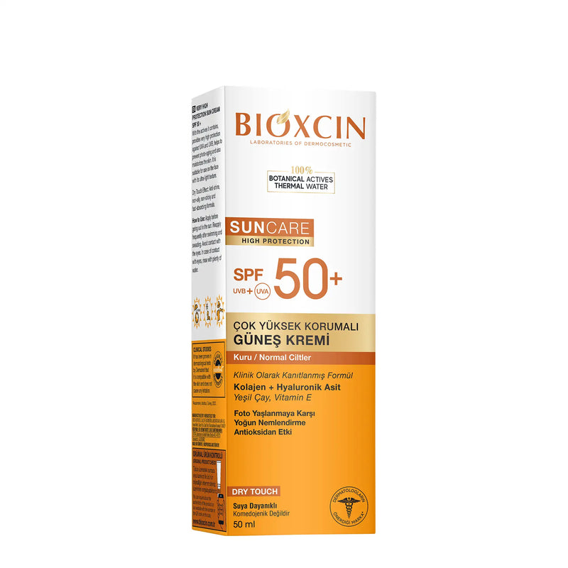 Translation missing: en.Bioxcin Sun Care Sunscreen SPF 50+ for Normal &amp; Dry Skin – High protection moisturizing sun cream - Bioxcin - accessibility.image_number 1