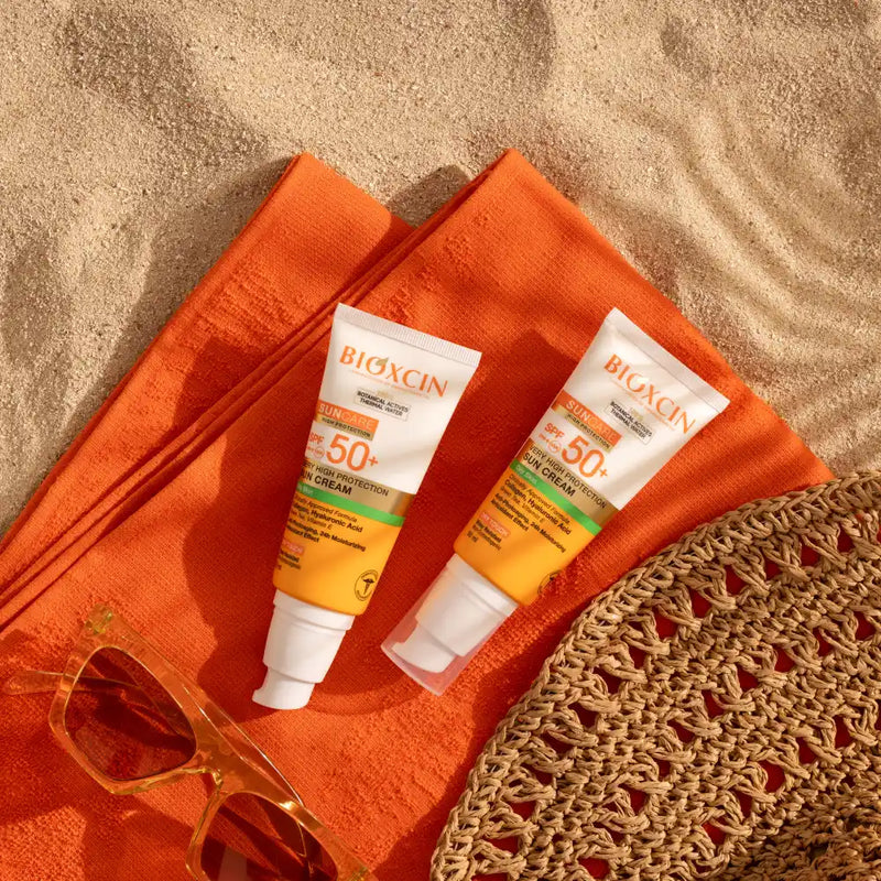 Translation missing: ar.Bioxcin Sun Care Sunscreen SPF 50+ for Oily Skin – Matte finish, oil-control sun cream - Bioxcin - accessibility.image_number 5