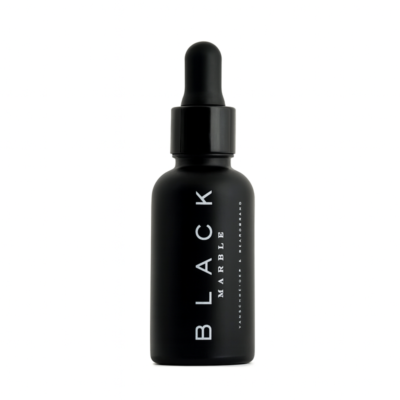Black Marble Beard Serum 30 ml bottle - Black Marbel - Image 1