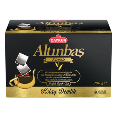 Caykur Altinbas Black Tea 40 Teabags 200g Box - Caykur
