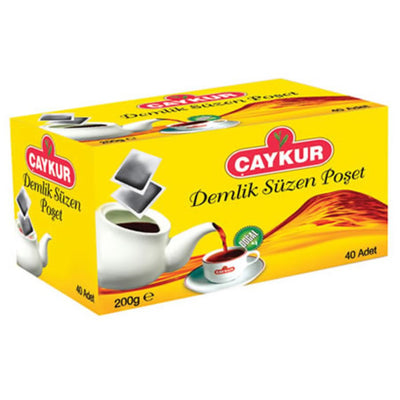 Caykur Turkish Black Tea 40 Teabags 200g Box - Caykur