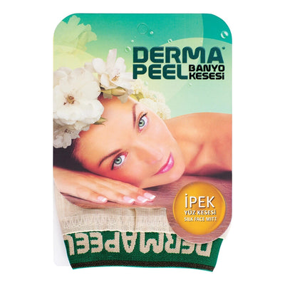 Dermapeel Natural Silk Face Exfoliating Mitt - Dermapeel