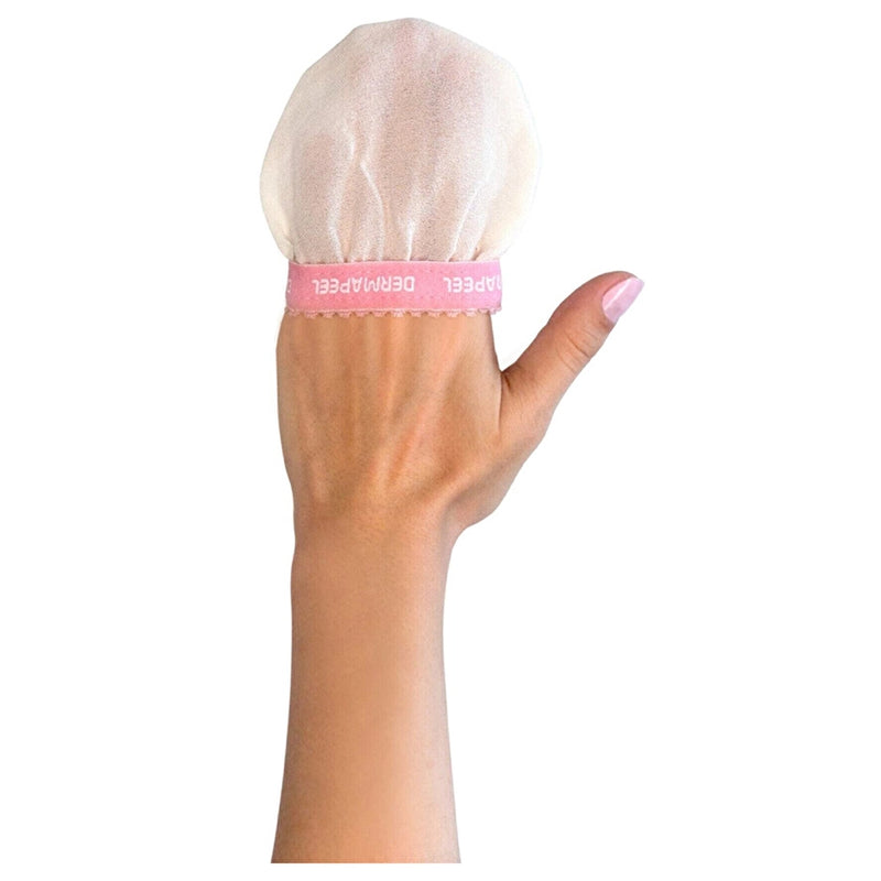Dermapeel Pink Touch Face Exfoliating Mitt - Dermapeel - Image 3