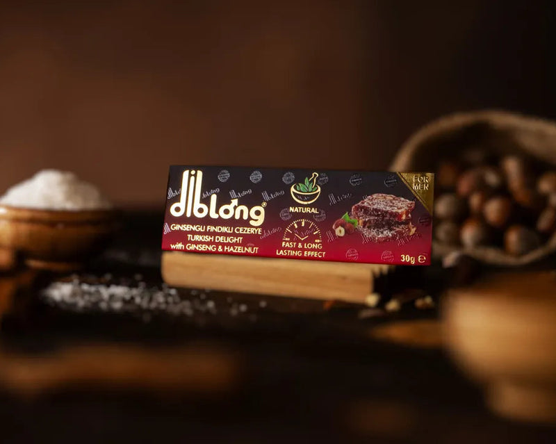 Translation missing: en.Diblong cezerye hazelnut and ginseng 30 g Turkish sweet
 - Diblong - accessibility.image_number 2