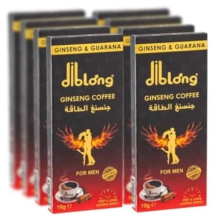Translation missing: en.Diblong Ginseng Coffee 12 Pieces – Premium instant coffee with natural ginseng in single-serve sachets - Diblong - accessibility.image_number 3