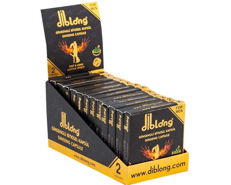 Translation missing: en.Diblong ginseng herbal capsule duo box with single-use wraps
 - Diblong - accessibility.image_number 5