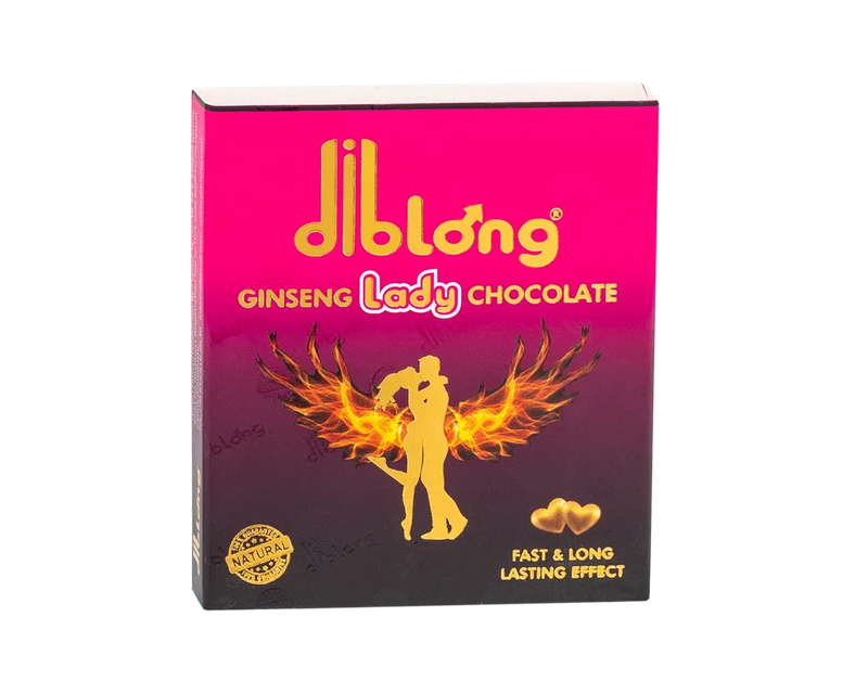 Translation missing: en.Diblong Lady bitter chocolate with ginseng 16 g
 - Diblong - accessibility.image_number 1