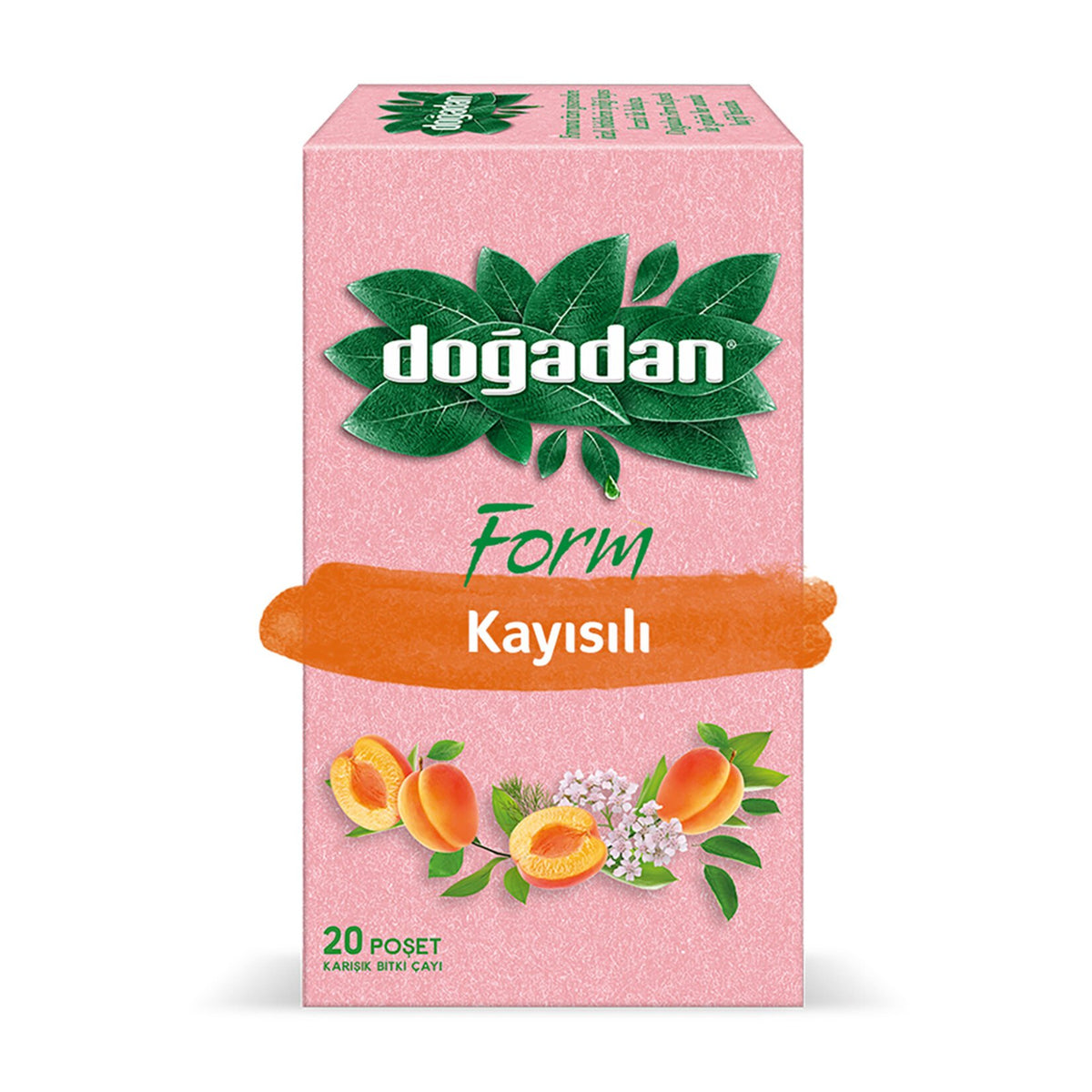 Buy Dogadan Form Apricot Herbal Tea 20 Tea Bags 40g by Dogadan | Elafiya