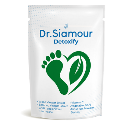 Dr. Siamour Detoxify Korean herbal foot patch - Dr. Siamour