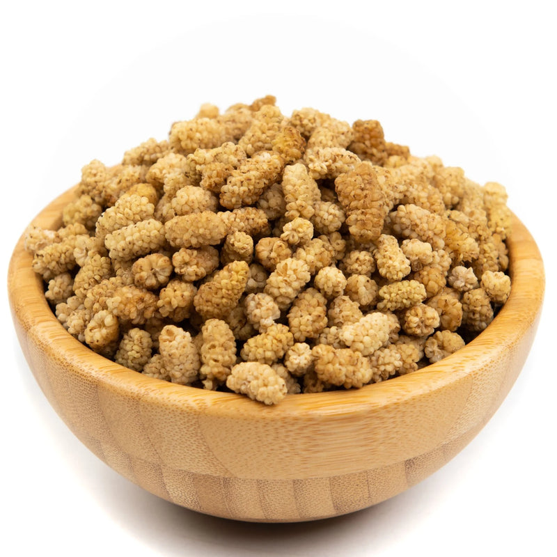 Sun-dried white mulberries 250 g pack - Afiya