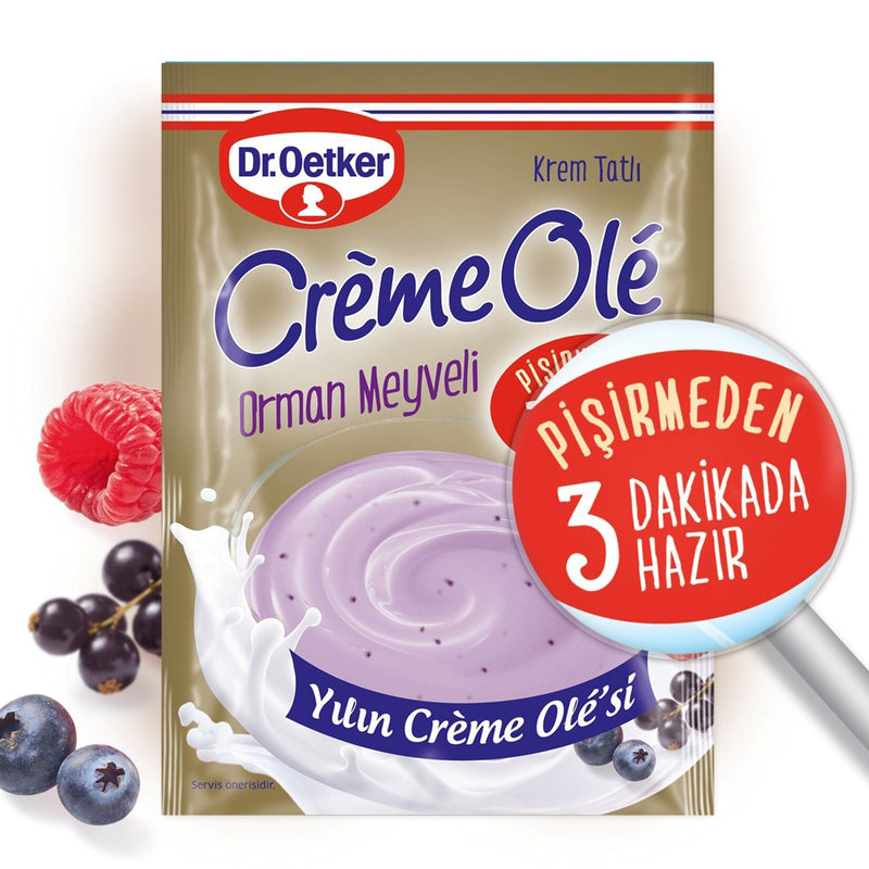 Dr.Oetker Forest Fruit Crème Ole Dessert Mix 89g - Dr.Oetker
