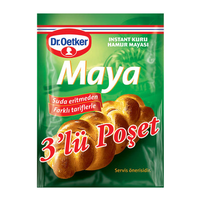 Dr.Oetker Instant Yeast 3 Sachets 30g - Dr.Oetker