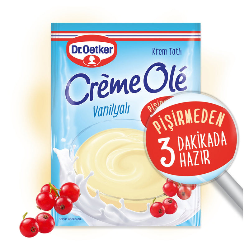 Dr.Oetker Vanilla Crème Ole Dessert Mix 92g - Dr.Oetker