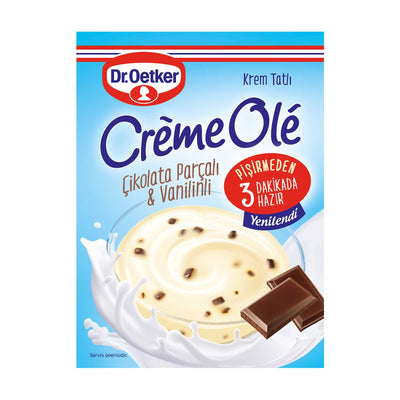 Dr.Oetker Vanilla Crème Ole with Chocolate Chips Dessert Mix 91g - Dr.Oetker