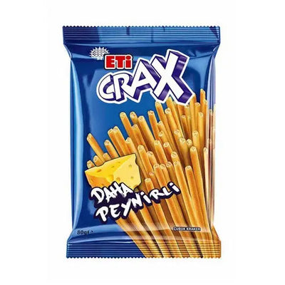 Eti Crax Cheese Flavored Stick Crackers 80g - Eti